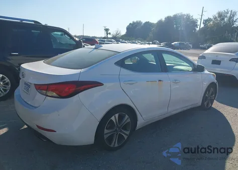 2016 Hyundai Elantra Sport z USA, uszkodzony, nr VIN KMHDH4AH2GU511682